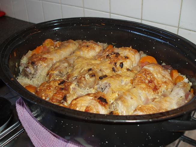Fried Drumstick Casserole